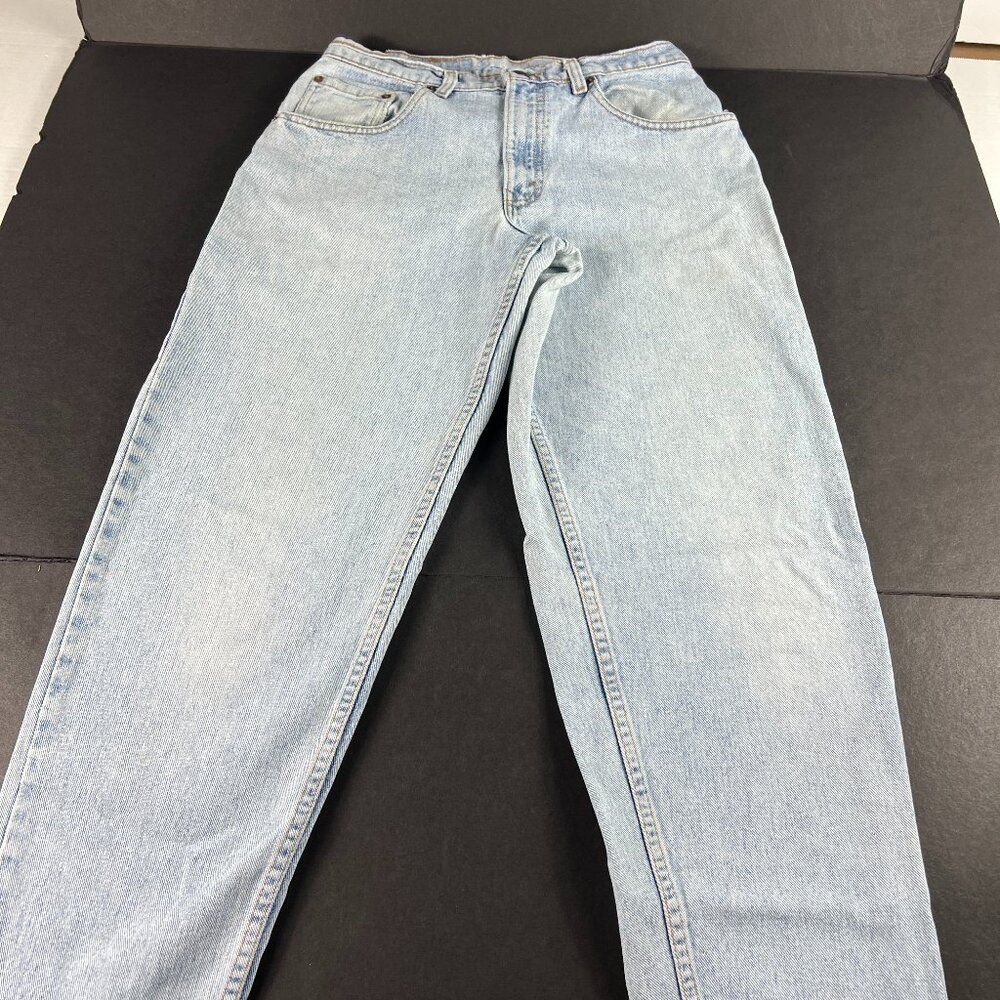 VTG 90s Levi's Jeans Men's 30x30* 560 Loose Tapered Blue Cotton Denim Tag 31x32